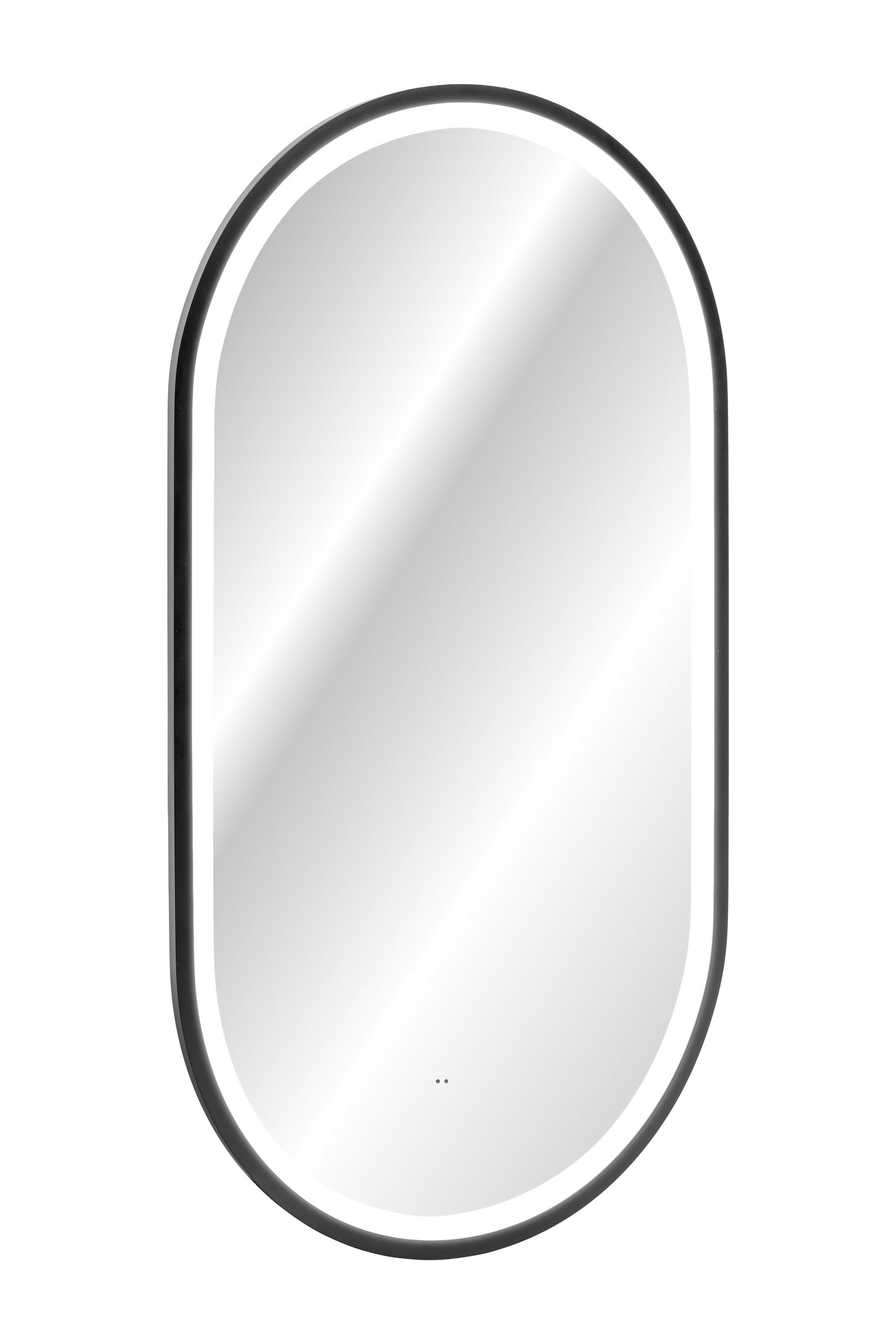 LUSTRO LED CZARNE APOLLO 2 900X500 – Lustro LED w ramie
