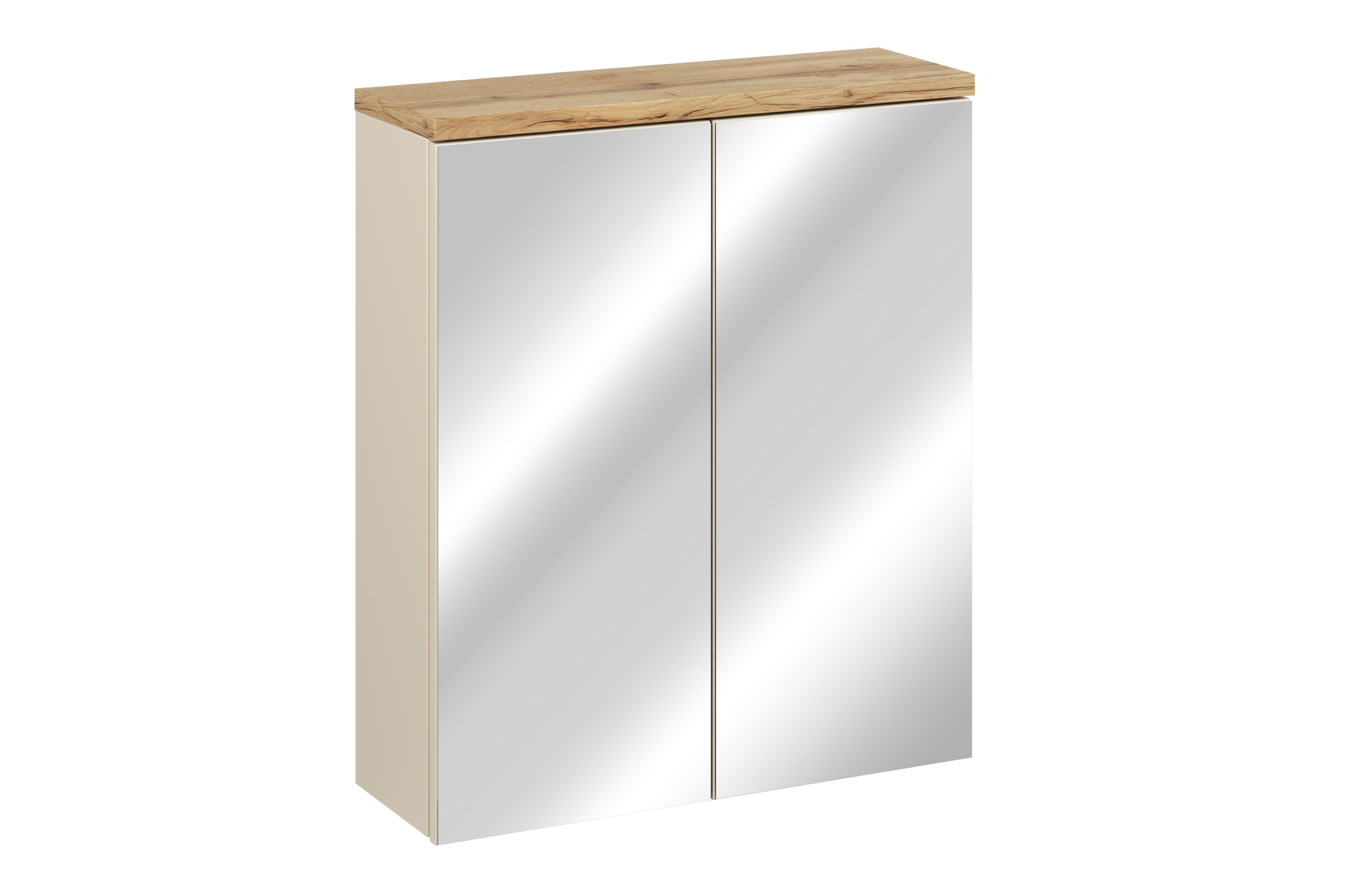 ..BALI KASMIR 60 cm-es Fürdőszoba bútor garnitúra kerámia mosdóval, magas szekrénnyel és tükrös szekrénnyel