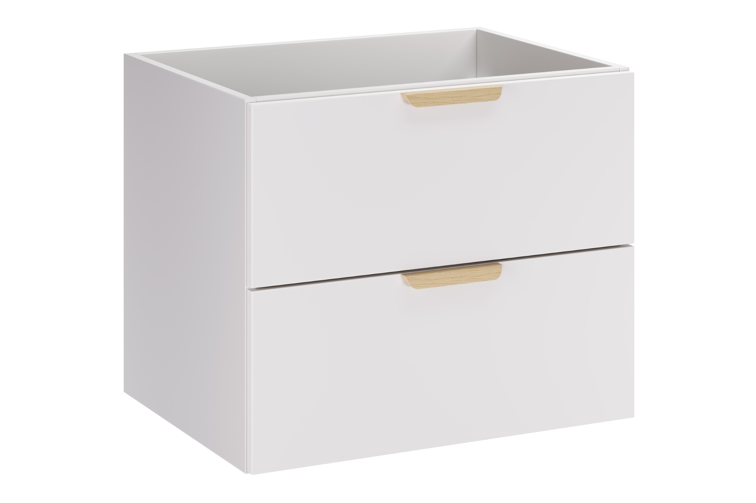 ASTER WHITE 82-60-46-2S – Szafka pod umywalkę 60cm 2 szuflady