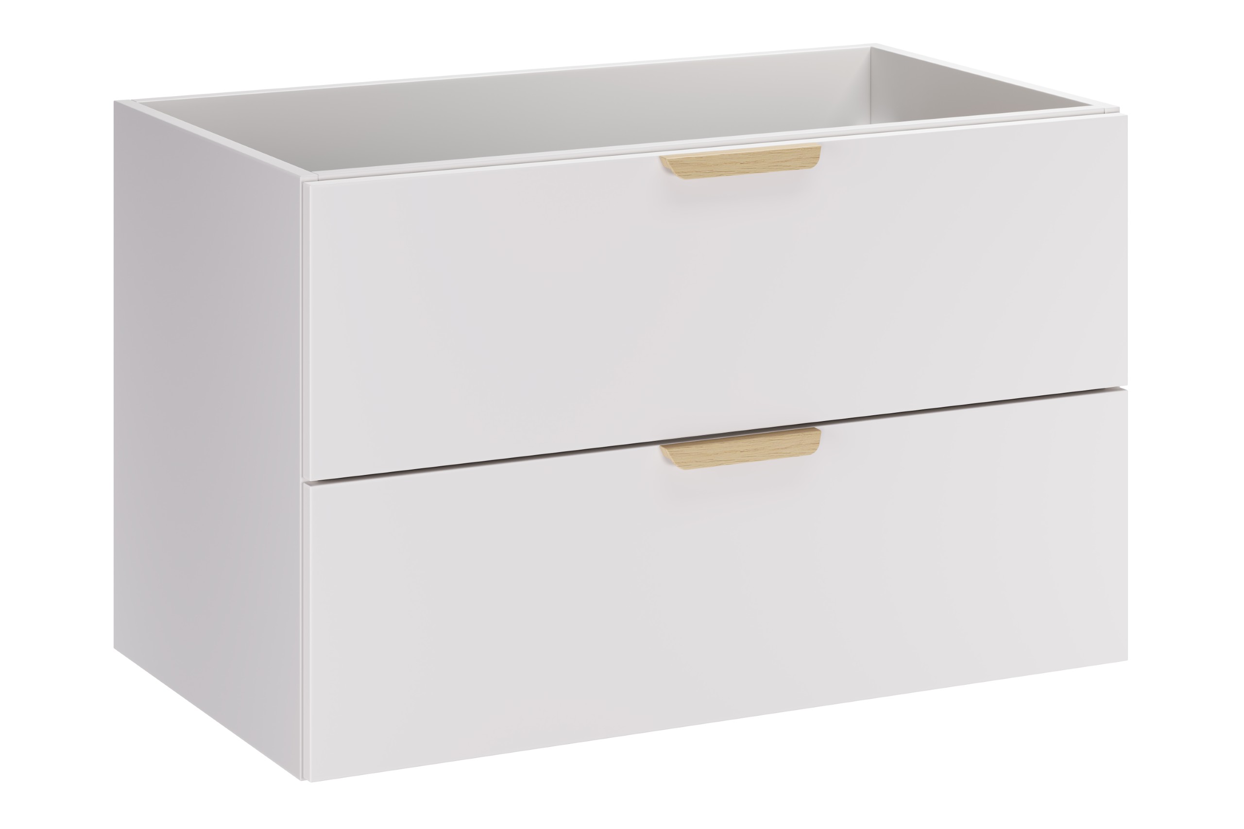 ASTER WHITE 82-80-46-2S – Szafka pod umywalkę 80cm 2 szuflady