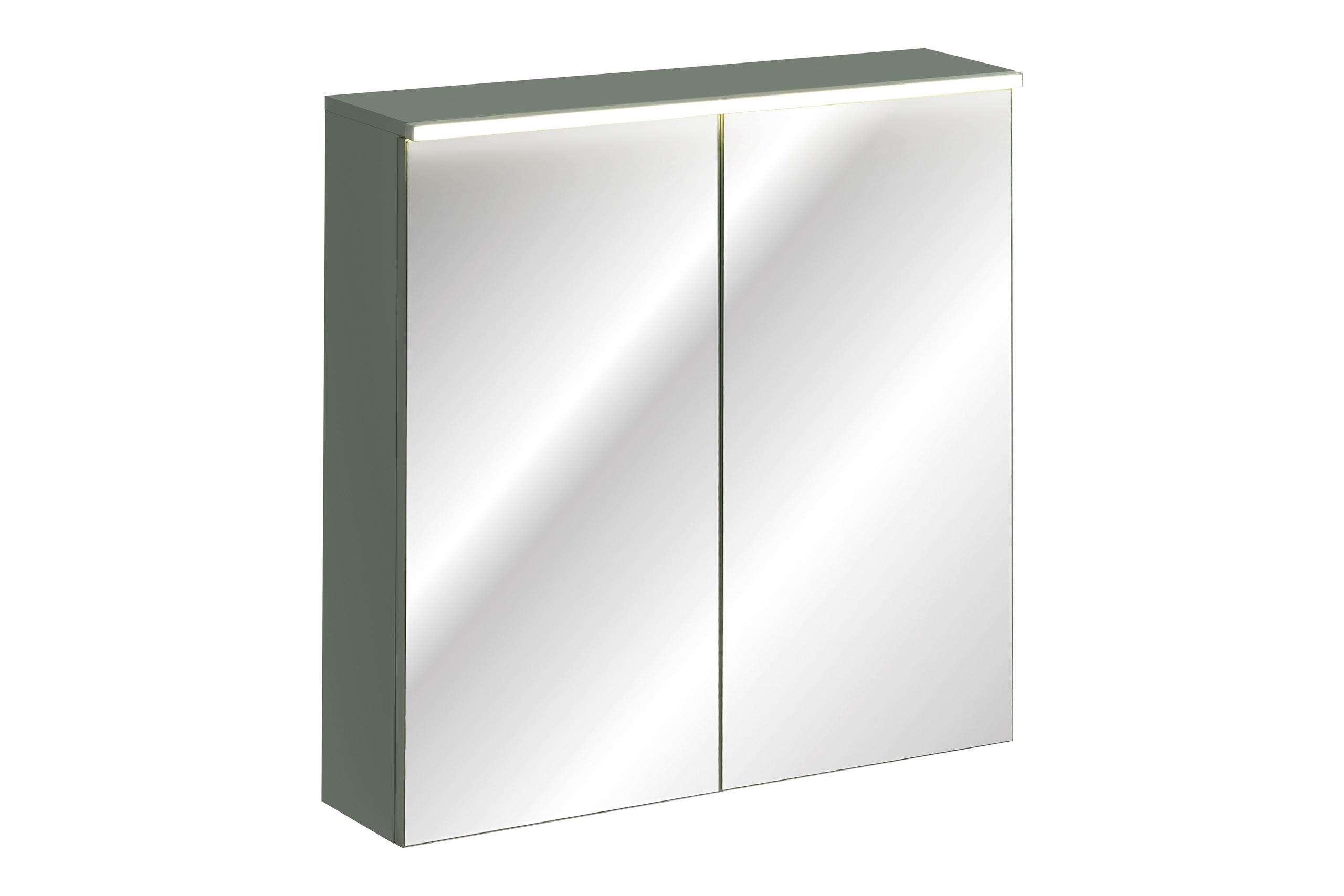 GREEN UN 84-80-2D – Szafka z lustrem 80cm 2 drzwi z podświetleniem led