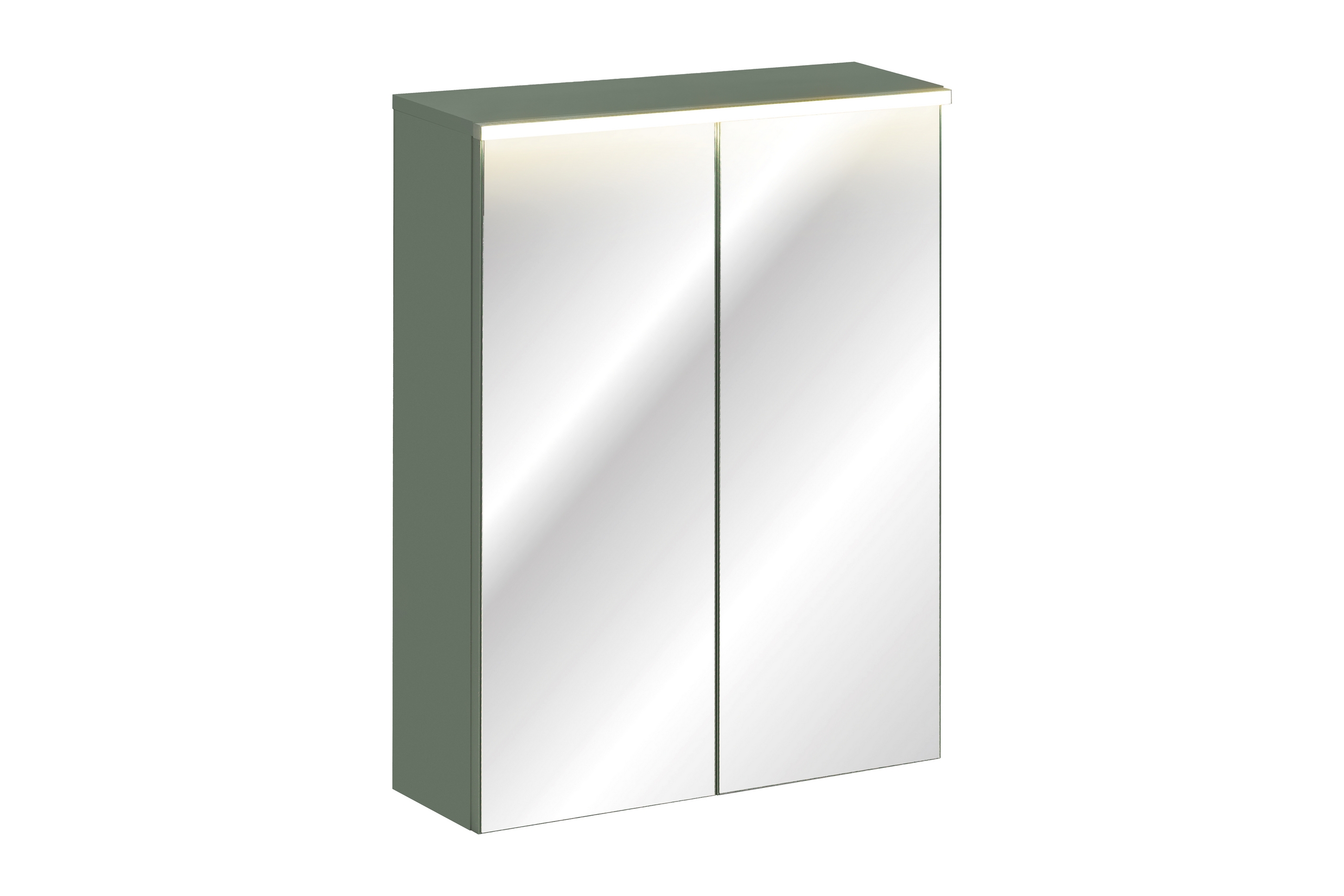 green un 84-60-2d – Szafka z lustrem 60cm 2 drzwi z podświetleniem led